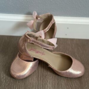 NWOT Jellypop Shimmering Pink Dress Shoes for Kids